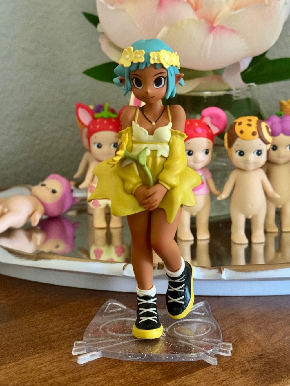UFS / UFT POP MART Peach Riot Punk Fairy Series Frankie Sunflower